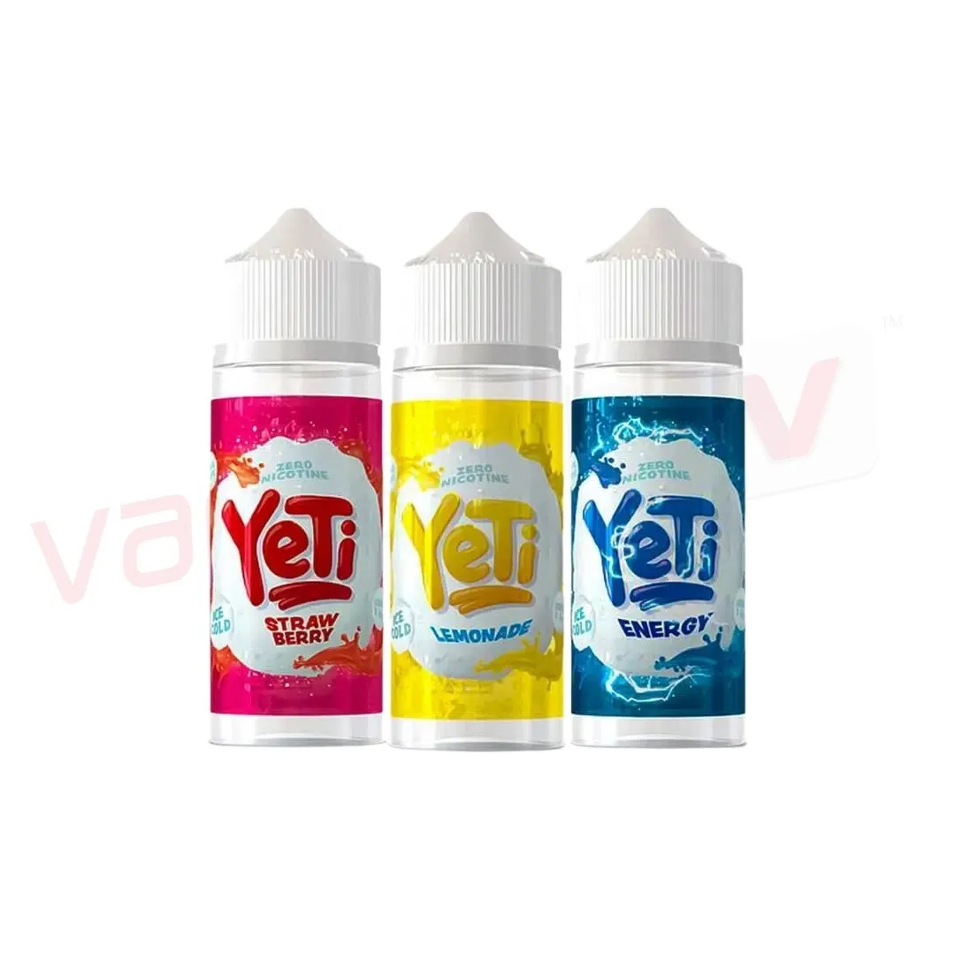 Yeti E-Liquid Shortfills