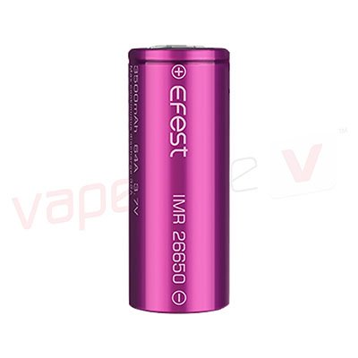 IMR 26650 3500mAh 64A Flat Top Battery by Efest