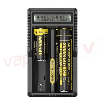 UM20 Vape Battery Charger  Two Bay  by Nitecore