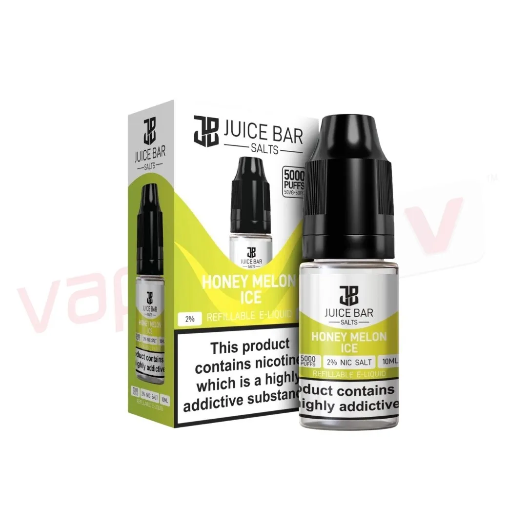 Juice Bar 10ml Nic Salts - Pack Of 5